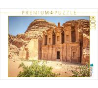 CALVENDO Puzzle Das ehemalige Kloster von Petra | 1000 Teile Lege-Größe 64x48cm