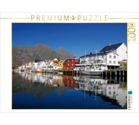 CALVENDO Puzzle Das Fischerdorf Henningsvaer 1000 Teile Puzzle quer | 1000 piece