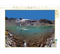 CALVENDO Puzzle Das Kitzsteinhorn spiegelt sich im Gletschersee 1000 Teile Puzzl
