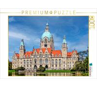 CALVENDO Puzzle Das Neue Rathaus in Hannover | 1000 Teile Lege-Größe 64 × 48 cm