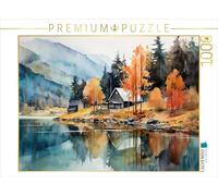 CALVENDO Puzzle de coloriage de Feuillage | 1000 pièces de Taille de Ponte 64 x 48 cm Puzzle Photo pour des Heures heureuses