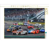CALVENDO Puzzle de démarrage chez ADAC GT Masters | 1000 pièces de Taille de la Pose 64 x 48 cm Puzzle Photo pour des Heures heureuses