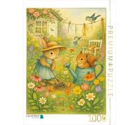 CALVENDO Puzzle de Fleurs dans Le Jardin - Puzzle Magique pour cœur et âme - 1000 pièces - 48 x 64 cm