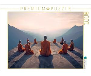 CALVENDO Puzzle de méditation et Un Grand Horizon | 1000 pièces de Taille de Ponte 64 x 48 cm Puzzle Photo pour des Heures heureuses