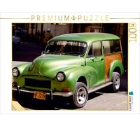 CALVENDO Puzzle Der britische Oldtimer Morris Traveller in Havanna 1000 Teile Pu