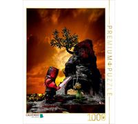 CALVENDO Puzzle Der kleine Drache 1000 Teile Puzzle hoch | 1000 Teile Lege-Größe