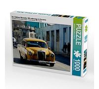 CALVENDO Puzzle Der Oldtimer Mercedes 180 unterwegs in Havanna 1000 Teile Puzzle quer 1000 Pieces 64 x 48 cm from Henning Von Loewis of Menar