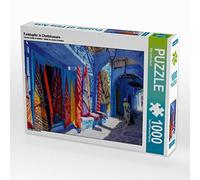 CALVENDO Puzzle des éclats de Couleurs à Chefchaouen 1000 Pieces 64 x 48 cm from Elke Karin Bloch
