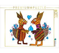 CALVENDO Puzzle des Lapins Amoureux 1000 Pieces 64 x 48 cm from Sarnade
