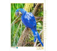 CALVENDO Puzzle des perroquets colorés : Ara hyacinthe. 1000 Pieces 48 x 64 cm from Verlag