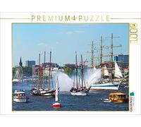 CALVENDO Puzzle des voiliers historiques dans Le Port de Hambourg Lors de la célébration du 817e Anniversaire du Port. 1000 Pieces 64 x 48 cm from Prime Selection Kalender