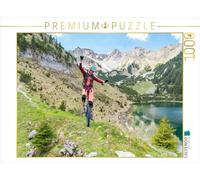 CALVENDO Puzzle Descente en monocycle aux Lacs Soiern 1000 Pieces 64 x 48 cm from Fotografin Schwarzfischer Miriam