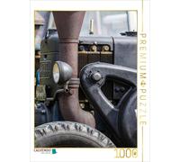 CALVENDO Puzzle Détails d'un Tracteur Vintage 1000 Pieces 48 x 64 cm from ropo13