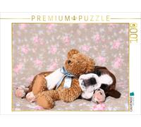 CALVENDO Puzzle Deutscher Boxer Welpe / Chiot Boxer Allemand 1000 Pieces 64 x 48 cm from Jeanette Hutfluss