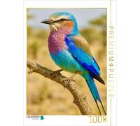 CALVENDO Puzzle Die Gabelracke (Coracias caudatus) | 1000 pieces, finished size