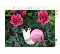 CALVENDO Puzzle Die Schnecke im Garten 1000 Teile Puzzle quer 1000 Pieces 64 x 48 cm from Sabine Hampe-Neves