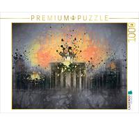 CALVENDO Puzzle Digital-Art BERLIN Brandenburger Tor | 1000 Teile Lege-Größe 64x