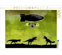 CALVENDO Puzzle Dinosaure dirigeable 1000 Pieces 64 x 48 cm from Vladi Krafft