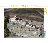 CALVENDO Puzzle Diskit Monastery / Nubra Valley | 1000 pieces, finished size 25.