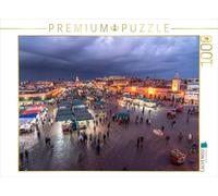 CALVENDO Puzzle Djemaa el Fna à Marrakech 1000 Pieces 64 x 48 cm from Peter Schickert