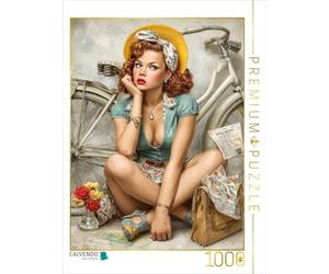 CALVENDO Puzzle Dois-Je à vélo ou ne Devrais-Je Pas Faire | 1000 pièces de Taille 48 x 64 cm Puzzle Photo pour des Heures heureuses