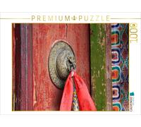 CALVENDO Puzzle Door at Thiksey Monastery | 1000 pieces, finished size 25.2 × 18