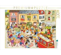 CALVENDO Puzzle Dorfplatz im Sommer 1000 Teile Puzzle quer 1000 Pieces 64 x 48 cm from Marion Krätschmer