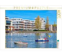 CALVENDO Puzzle Dortmund Phoenix Lake Boat Service | 1000 pieces, finished size