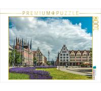 Puzzle · Centre-Ville de Rostock | 1000 pièces · Format assemblé 64 × 48 cm · CALVENDO Puzzle
