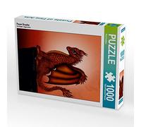 CALVENDO Puzzle Dragon de feu 1000 Pieces 48 x 64 cm from Pezi Creation