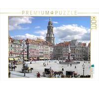CALVENDO Puzzle Dresde - Église de la Sainte-Croix et Altmarkt 1898 1000 Pieces 64 x 48 cm from André Tetsch