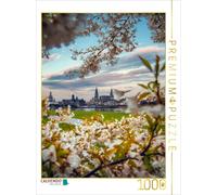CALVENDO Puzzle Dresden in spring | 1000 pieces, finished size 25.2 × 18.9 in (6