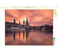 CALVENDO Puzzle Dresden's Old Town | 1000 pieces, finished size 25.2 × 18.9 in (