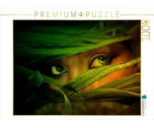 CALVENDO Puzzle Dschungelaugen im Regenwald 1000 Teile Puzzle quer 1000 Pieces 64 x 48 cm from Liselotte Brunner-Klaus