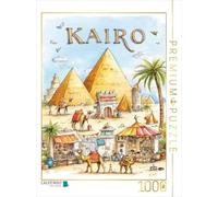 CALVENDO Puzzle du Caire | 1000 pièces de Taille de la Ponte 48 x 64 cm Puzzle Photo pour des Heures heureuses