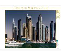 CALVENDO Puzzle Dubai Marina - Blick vom Meer 1000 Teile Puzzle quer | 1000 piec