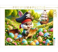 CALVENDO Puzzle Easter egg hunt on the high seas | 1000 pieces, finished size 25