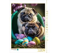 CALVENDO Puzzle Easter eggs search | 1000 pieces, finished size 25.2 × 18.9 in (