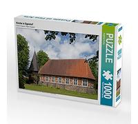 CALVENDO Puzzle Église à Egestorf 1000 Pieces 64 x 48 cm from Siegfried Kuttig