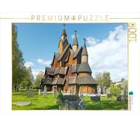 CALVENDO Puzzle Église de Heddal Stave 1000 Pieces 64 x 48 cm from Hanna Wagner