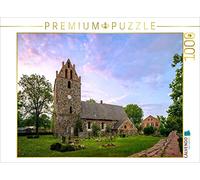 CALVENDO Puzzle Église du Village de Börnicke 1000 Pieces 64 x 48 cm from Jens Benninghofen