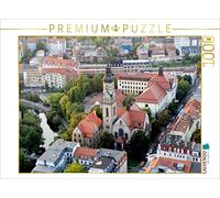 CALVENDO Puzzle Église Philippus au Karl-Heine-Canal Leipzig 1000 Pieces 64 x 48 cm from Claudia Knof-Hartmann