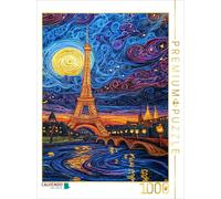 CALVENDO Puzzle Eiffel Tower in Paris | 1000 pieces, finished size 25.2 × 18.9 i