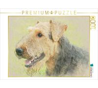 CALVENDO Puzzle An image from the 2017 Airedale Terrier calendar | 1000 pieces,