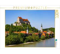 CALVENDO Puzzle EIN Motiv aus dem Kalender Burghausen Mittelalter an der Salzach 1000 Teile Puzzle quer 1000 Pieces 64 x 48 cm from Prime Selection Kalender