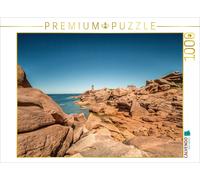 CALVENDO Puzzle Ein Motiv aus dem Kalender Côte de Granit Rose, einmalige Küsten