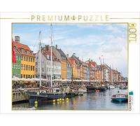 CALVENDO Puzzle EIN Motiv aus dem Kalender Dänemark - Historisches Kopenhagen 1000 Teile Puzzle quer 1000 Pieces 64 x 48 cm from Fabian Junge