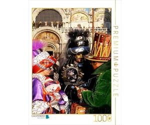 CALVENDO Puzzle EIN Motiv aus dem Kalender Masken der Sehnsucht - Karneval in Venedig 1000 Teile Puzzle Hoch 1000 Pieces 48 x 64 cm from Gerwin Kästner