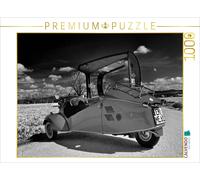 CALVENDO Puzzle Messerschmitt KR 200 en Noir et Blanc 1000 Pieces 64 x 48 cm from Ingo Laue