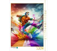 CALVENDO Puzzle Ein Motiv aus dem Kalender Rhythmus in Farben - Dynamische Hip-H